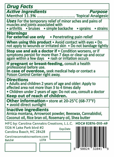 back label - CannaRelief 1000mg Back Label 2023 New